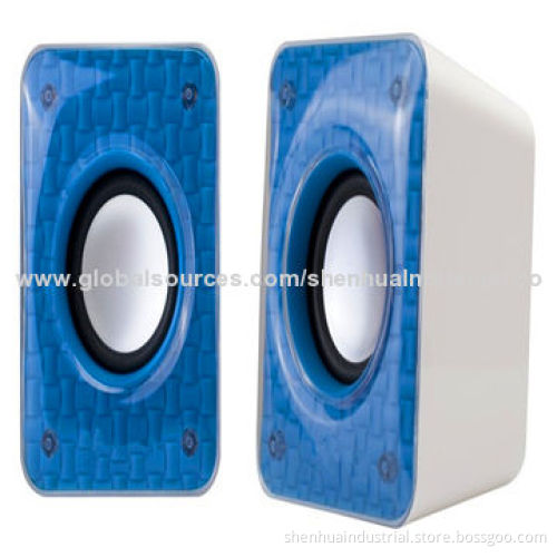 Stereo Mini Speakers with Music Engine and Powerful Bass
